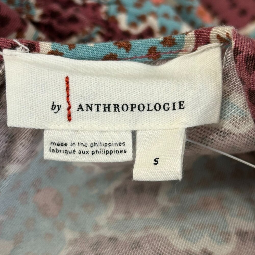 Anthropologie  Womens SMALL Somerset Floral Jumpsuit Dusky Pink Pockets Boho$178 - Picture 3 of 16